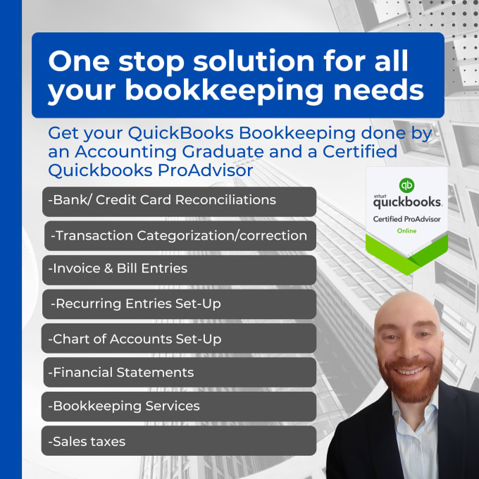 Gig Preview - Affordable quickbooks online setup, clean up and bookkeeping