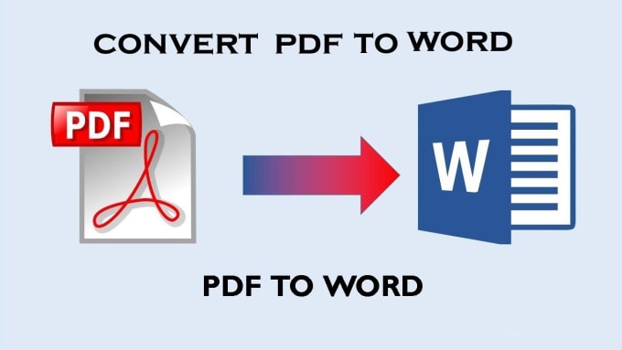 Gig Preview - Convert pdf to word, data typing, ms word typing,retyping