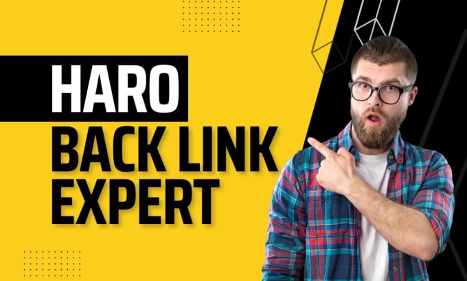 Gig Preview - Make high authority haro backlinks for your website boosting