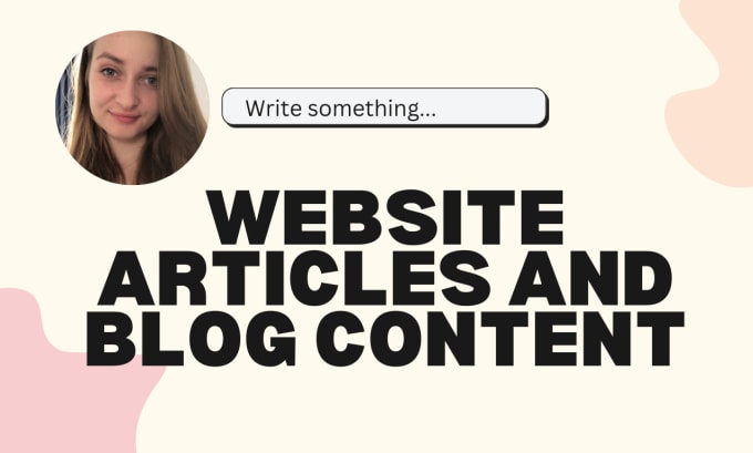 Gig Preview - Write engaging blog and website content