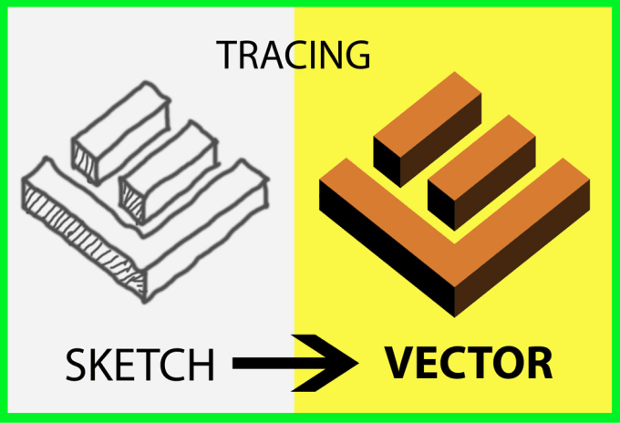 Gig Preview - Trace your sketch logo to awesome vector drawing