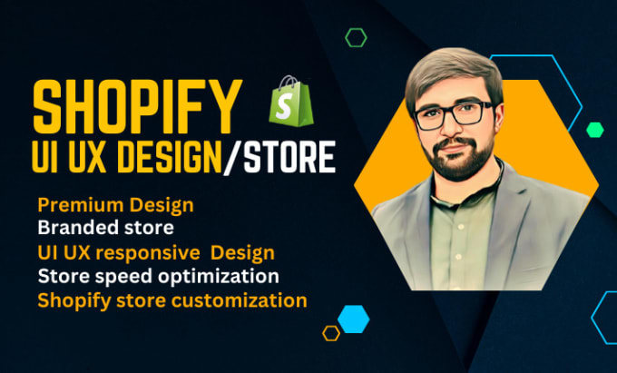 Gig Preview - Design shopify dropshipping store or shopify website UI UX