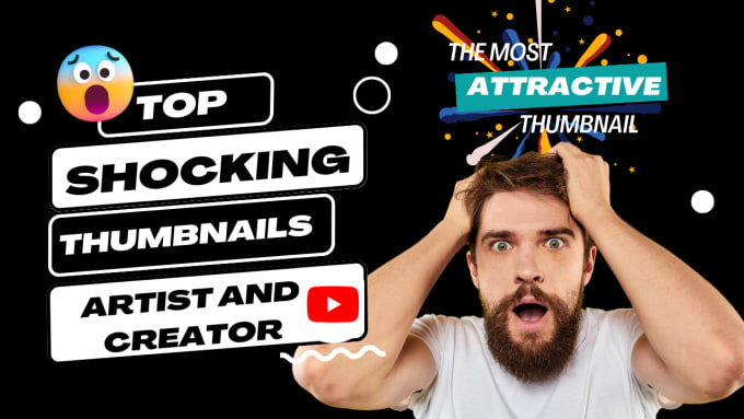 Gig Preview - Be your catchy youtube gaming clickbait thumbnail artist, designer