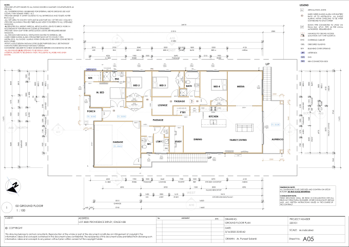 Gig Preview - Draft architecture home plan and elevation as per res codes