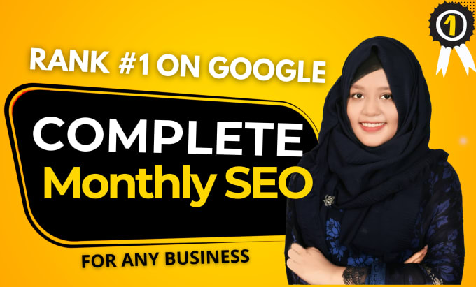 Gig Preview - Do complete monthly SEO service for wordpress, shopify, wix, squarespace