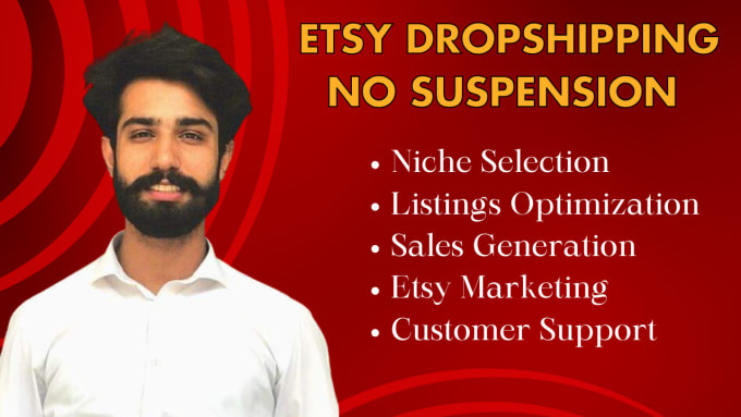 Gig Preview - Do drop shipping on your etsy store without suspension