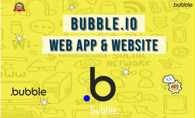 Gig Preview - Build your bubble website or web app in bubble io