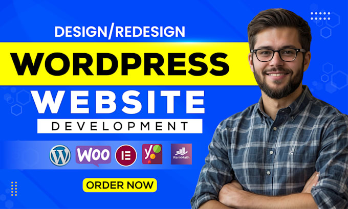 Gig Preview - Do wordpress website development, expert clone redesign wordpress website design