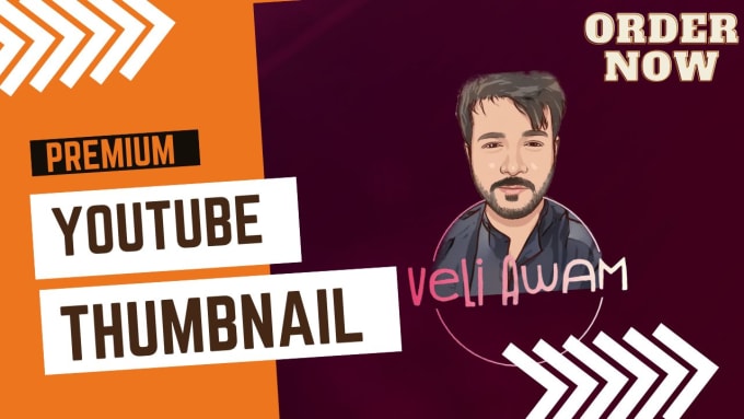 Gig Preview - Make youtube thumbnails for you within delivery period