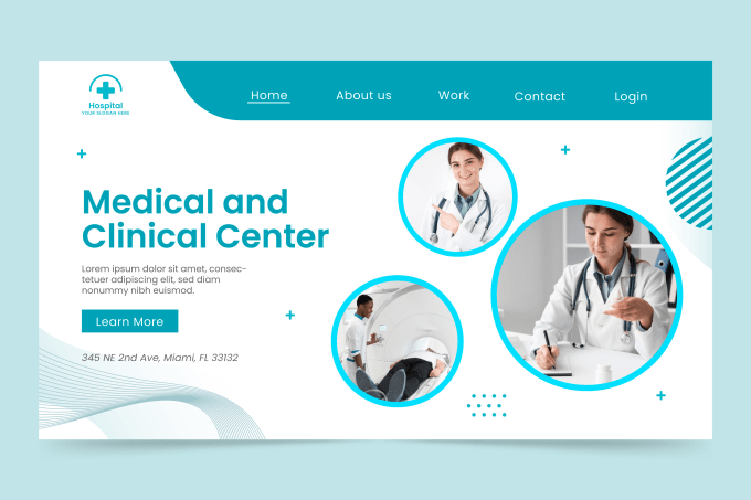 Gig Preview - Design professional medical and healthcare website