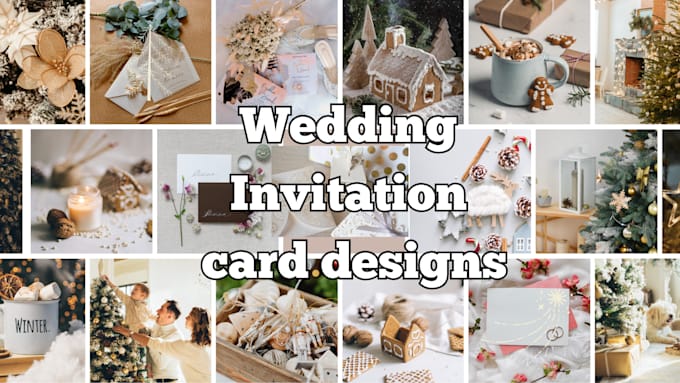 Gig Preview - Design the most elegant wedding invitation card designs