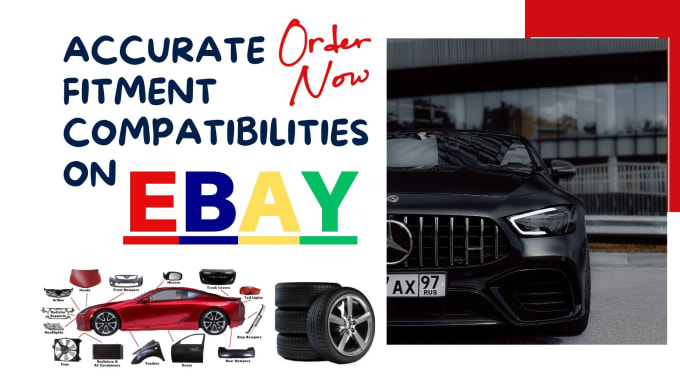 Gig Preview - Do amazon ebay motors listings with valid wheel fitment for car or truck