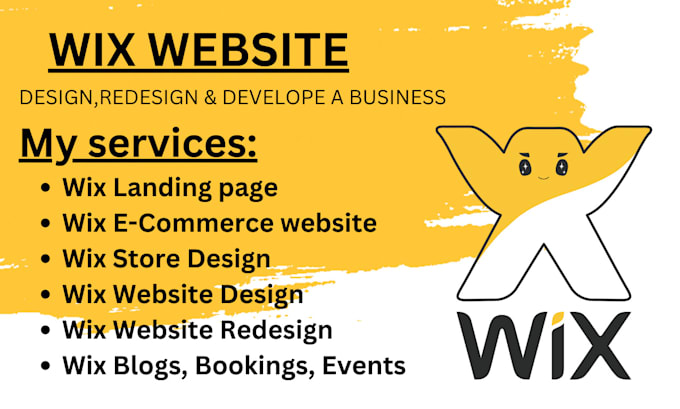 Bestseller - design or redesign wix webpage and website