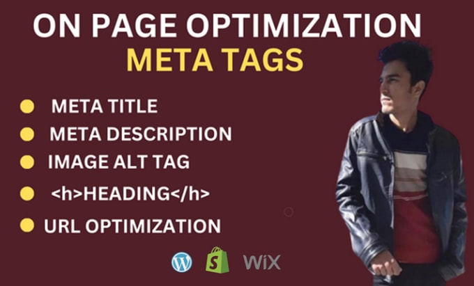 Gig Preview - Write SEO optimized meta title, meta description, image alt tags and h1 tags