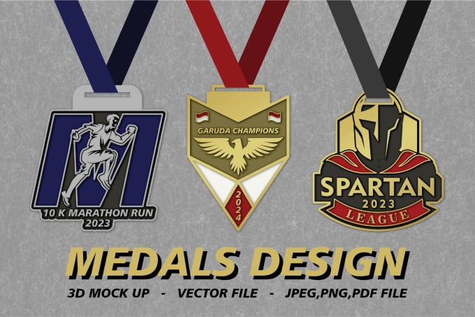 Gig Preview - Creat medals design for your event