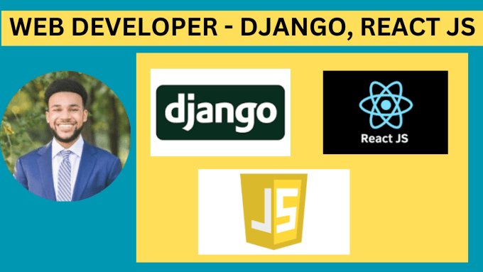 Bestseller - be your full stack web developer using python django and react js