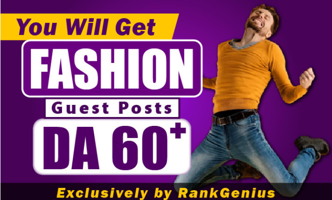 Gig Preview - Publish fashion guest posts on high da fashion blogs