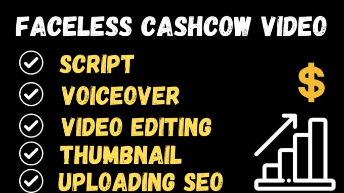 Gig Preview - Create viral top 10 faceless cashcow videos