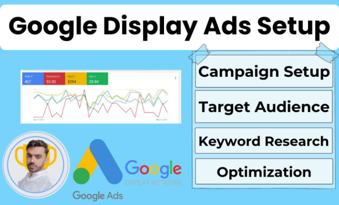 Gig Preview - Setup and manage google display ads campaign professionally for brand awareness