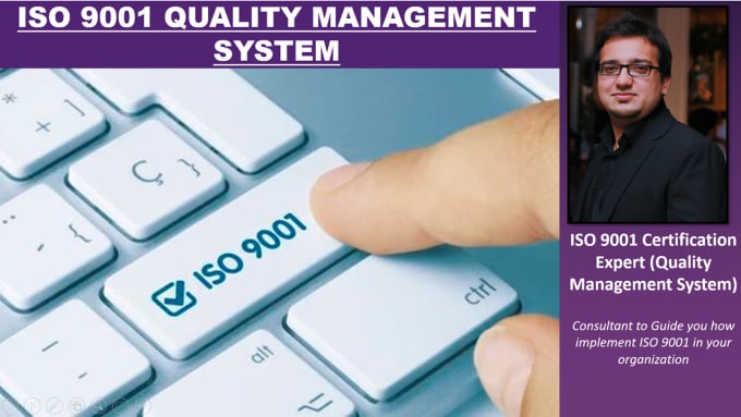 Gig Preview - Develop iso 9001 quality management system documentation