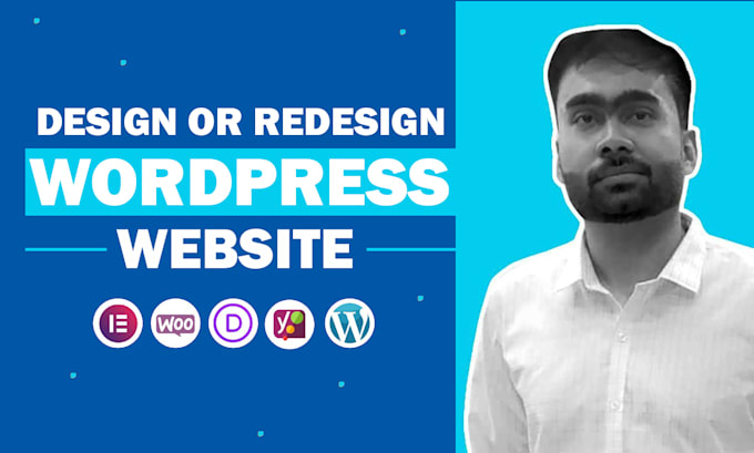 Gig Preview - Design, redesign, revamp or clone wordpress website or blog