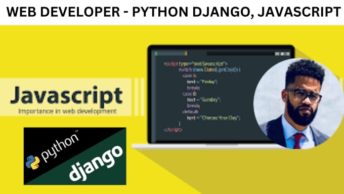 Gig Preview - Debug and design your website from scratch using python django, javascript, html