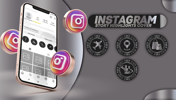 Gig Preview - Design  instagram story highlights cover icons