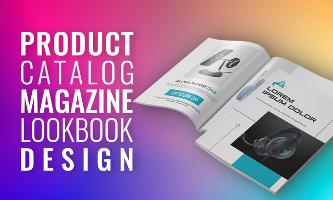 Gig Preview - Design product catalog, magazine, lookbook, and sell sheet