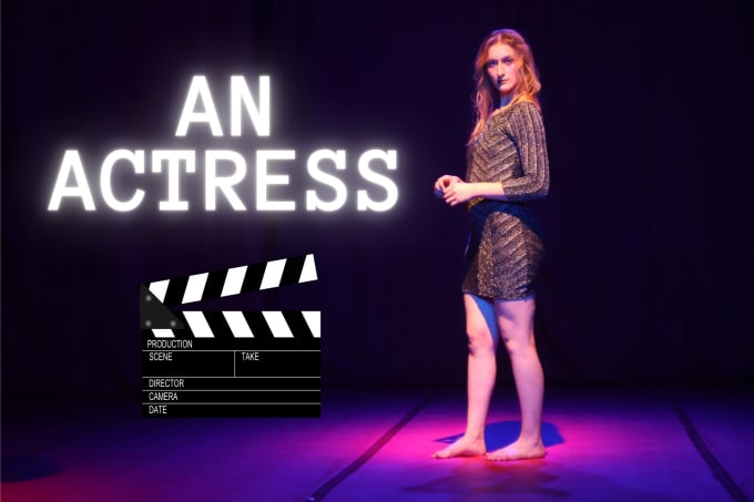 Gig Preview - Be your professional actress for your projects