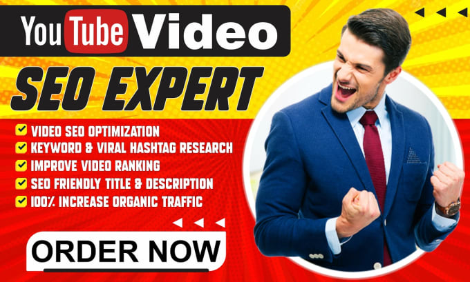 Gig Preview - Be your best youtube video seo expert for organic growth