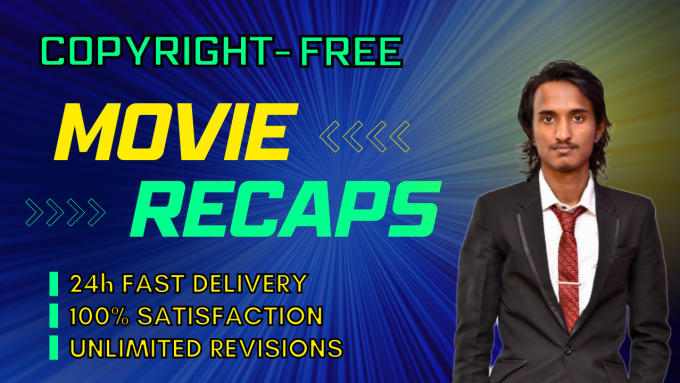 Gig Preview - Create copyright free movie recaps for youtube