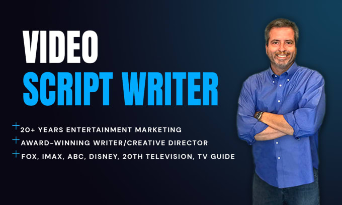 Gig Preview - Write a video script using 25 yrs exp in creative marketing