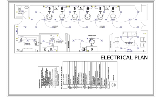 Gig Preview - Draw the architectural, electrical plan, plumbing, and map drawings