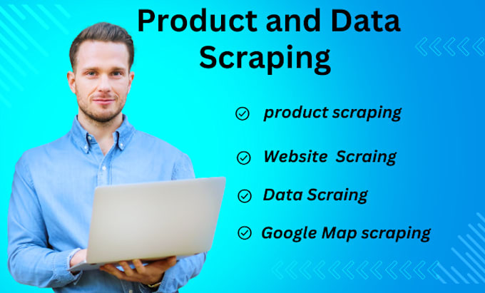 Gig Preview - Do product scraping, web scraping and google map scraping