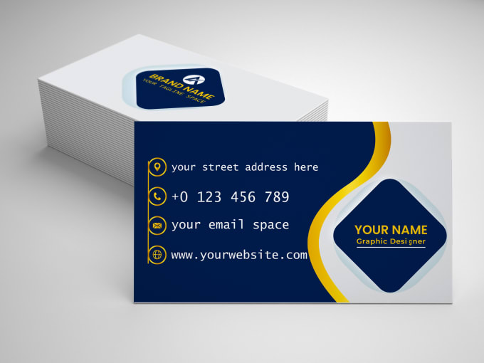 Gig Preview - Clean style modern business card