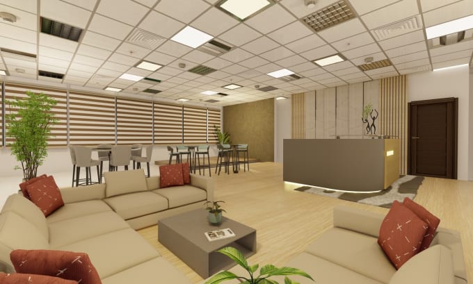 Gig Preview - Create realistic 3d interior design rendering