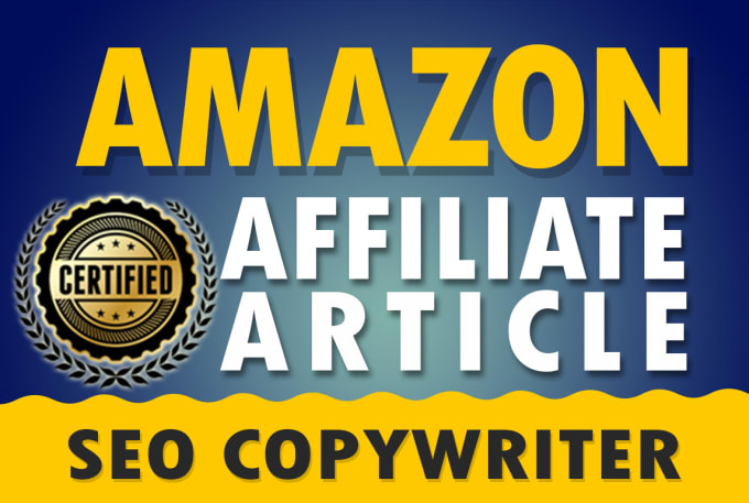 Gig Preview - Write SEO affiliate articles and blogposts for you