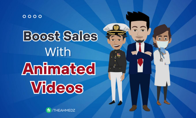 Gig Preview - Create 2d animated explainer video or 2d animation in 24 hours