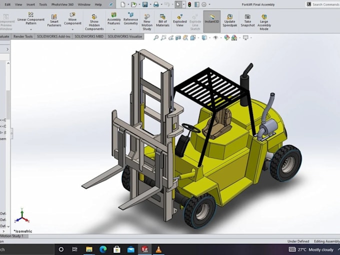 Gig Preview - Do 3d cad model of mechanical project and industrial design