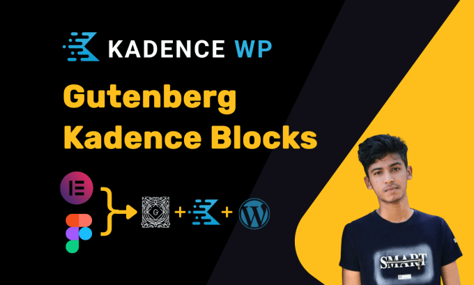 Gig Preview - Convert figma or elementor to gutenberg kadence blocks