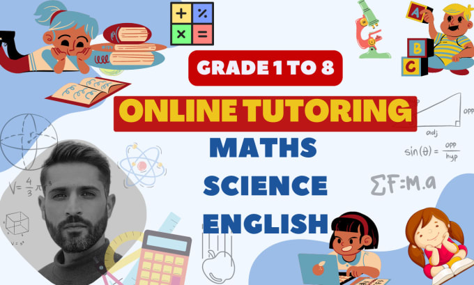 Gig Preview - Teach online math and science for grades 1 to 8