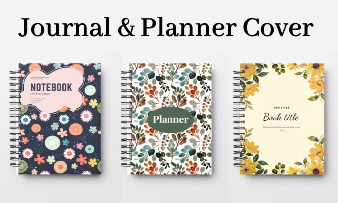 Gig Preview - Create journal cover, KDP journal cover and KDP journal