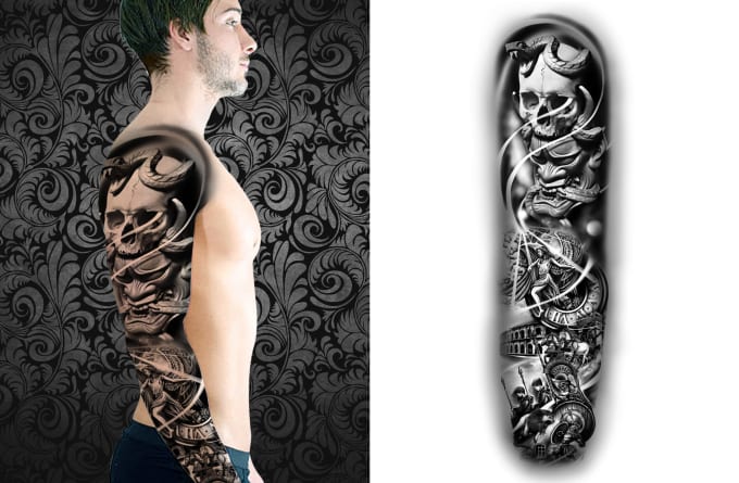 Custom Tattoo Design by Freelance Tattoo Designers  Fiverr