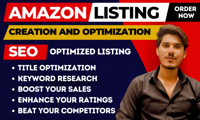 Gig Preview - Do amazon listing optimization, product description and SEO optimization