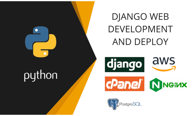 Gig Preview - Build a python web development with django and deploy