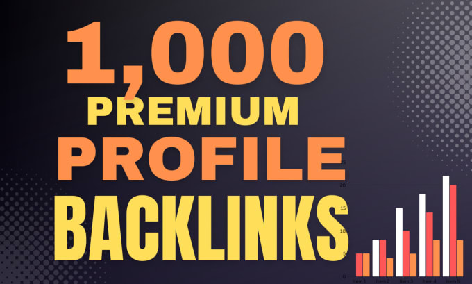 Gig Preview - Do 1000 dofollow profile backlinks for off page seo