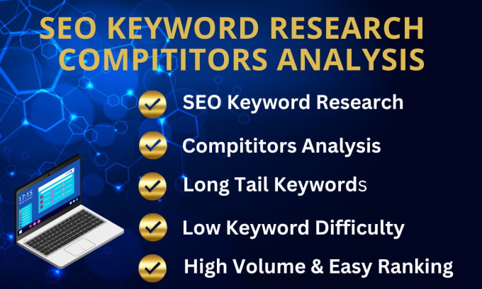 Gig Preview - Do profitable SEO optimize keyword research and competitors analysis