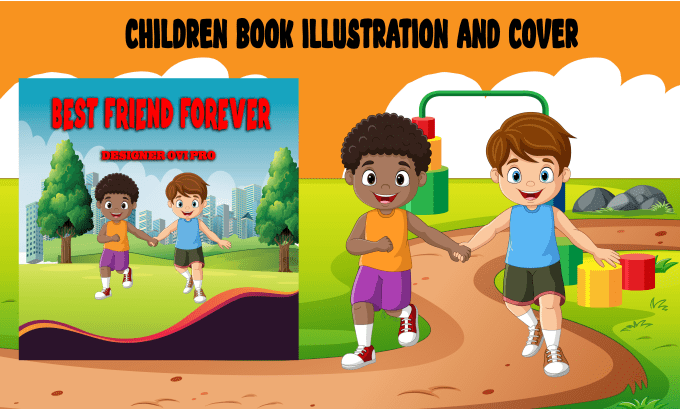 Gig Preview - Draw children story book illustrations and cover design