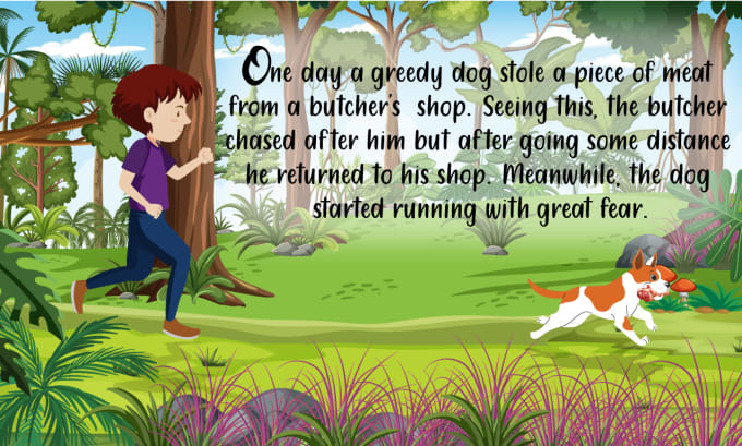 Gig Preview - Kids story book illustration and ebook illustration