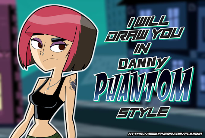 Gig Preview - Draw you as a danny phantom character